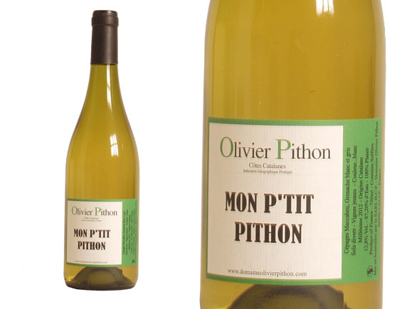 DOMAINE OLIVIER PITHON MON P'TIT PITHON BLANC 2014