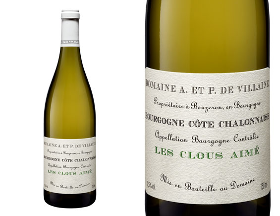 Domaine de Villaine Bourgogne Les Clous Aimé Blanc 2014