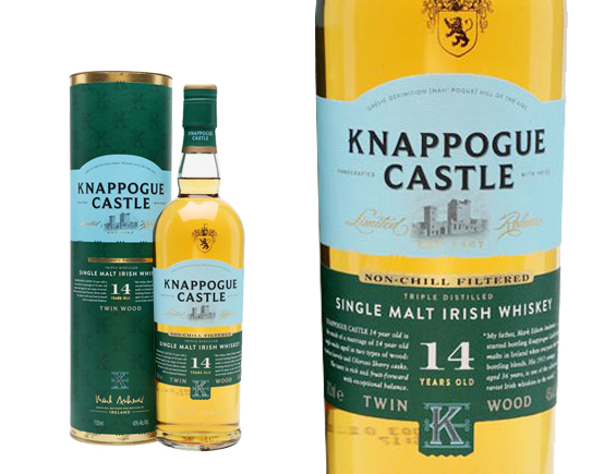 Whisky Knappogue Castle 14 ans sous étui 