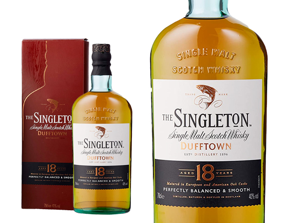 Whisky Singleton of Dufftown 18 ans 40° sous étui