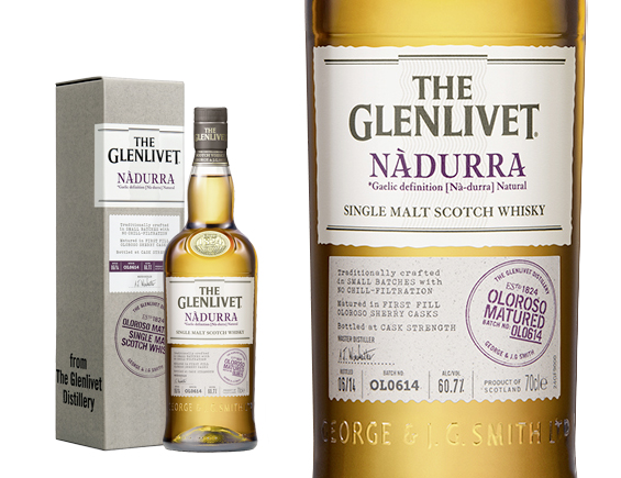 Whisky The Glenlivet Nadurra Peated 61.5° sous étui