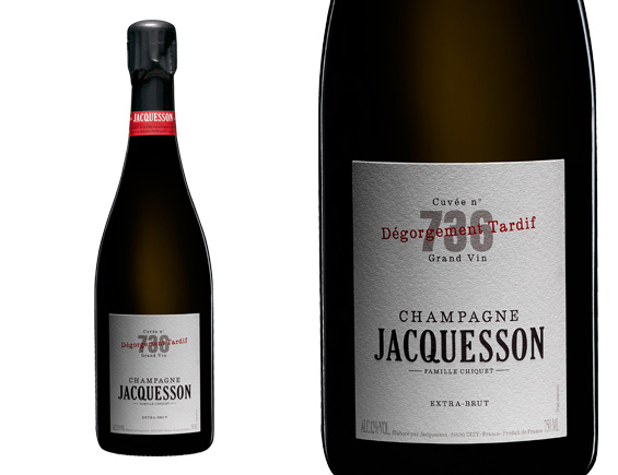 Champagne Jacquesson n°736 Dégorgement Tardif