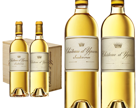 Château d'Yquem caisse panachée 6 bouteilles 2009 et 2015
