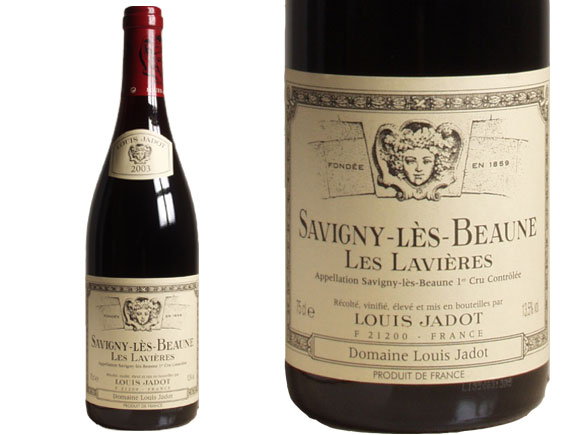 SAVIGNY les BEAUNE ''LES LAVIERES'' 2003 rouge