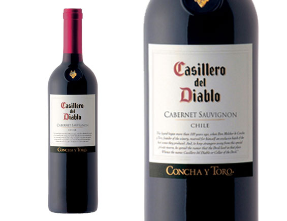 CONCHA Y TORO CASILLERO DEL DIABLO ''Cabernet Sauvignon'' rouge 2003