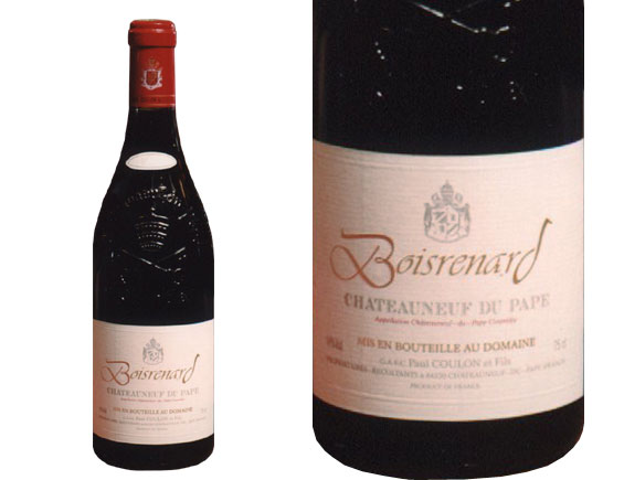 DOMAINE DE BEAURENARD Châteauneuf du Pape Cuvée Boisrenard rouge 2001
