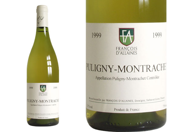 FRANCOIS D'ALLAINES Puligny Montrachet blanc 1999