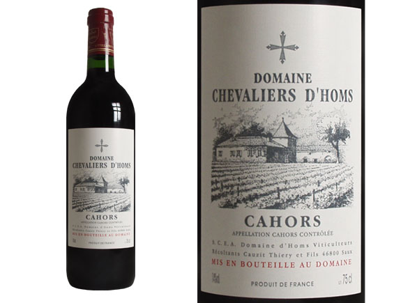 CHEVALIER D'HOMS CAHORS rouge 1998