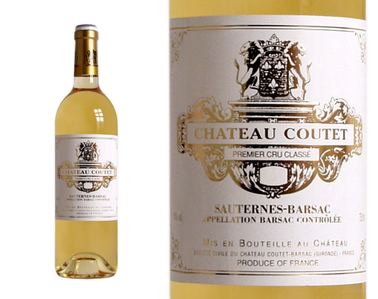 CHÂTEAU COUTET blanc liquoreux 1994, Premier Cru Classé en 1855