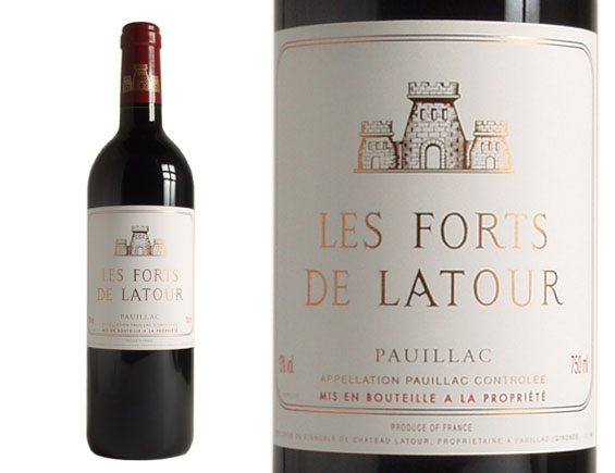 LES FORTS DE LATOUR 1990, Second vin du Château Latour