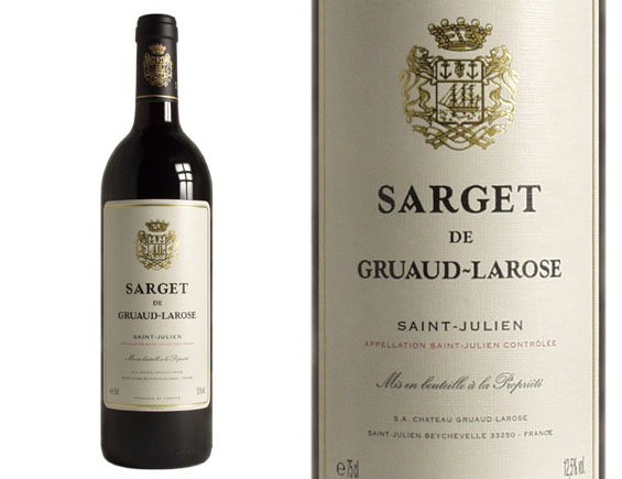 SARGET DE GRUAUD-LAROSE rouge 1999