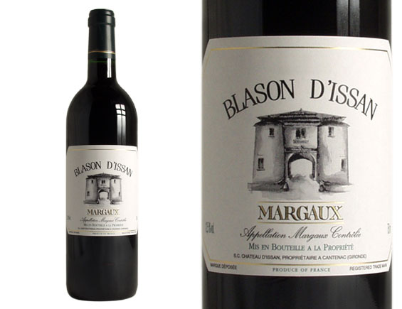 BLASON D'ISSAN rouge 1995, Second Vin du Château d'Issan