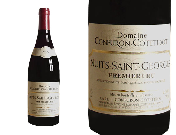 Domaine Confuron Cotetidot Nuits Saint Georges rouge 2001