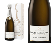 Champagne Louis Roederer brut blanc de blancs millésimé 2014 sous étui