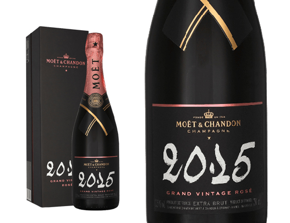 Champagne Moët & Chandon Grand Vintage Rosé 2015 sous étui