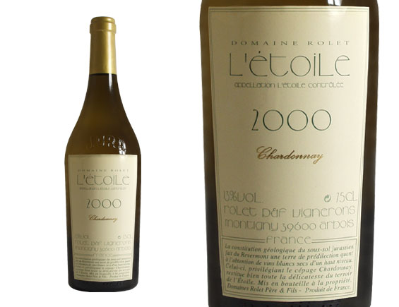 DOMAINE ROLET L'ETOILE Chardonnay blanc 2002