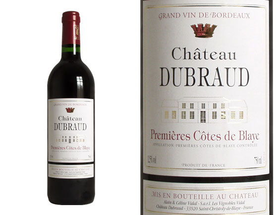CHATEAU DUBRAUD rouge 2005 