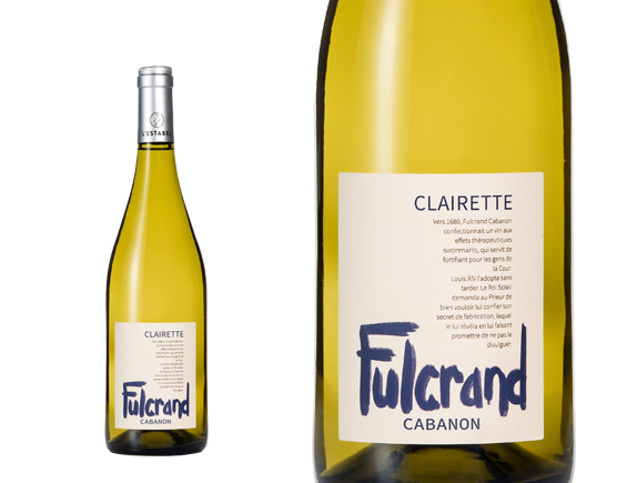 L'Estabel Clairette du Languedoc Fulcrand Cabanon blanc 2023