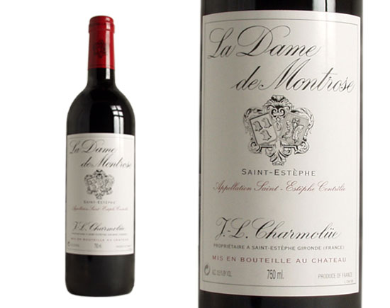 LA DAME DE MONTROSE 2006 primeur rouge, Second vin du Château Montrose