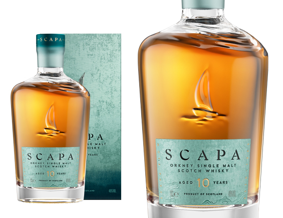 Whisky Scapa 10 Ans sous étui