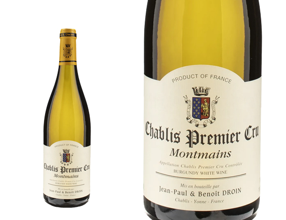 Domaine Jean Paul et Benoit Droin Chablis 1er Cru Montmains 2022