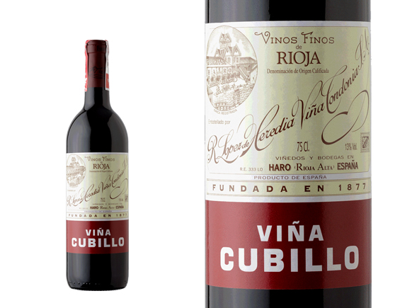 Lopez de Heredia Viña Cubillo Crianza 2016