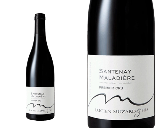 Domaine Lucien Muzard Santenay 1er cru Maladière rouge 2022