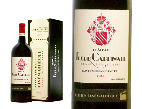 Château Fleur Cardinale 2023 Magnum Édition Limitée Cinémathèque