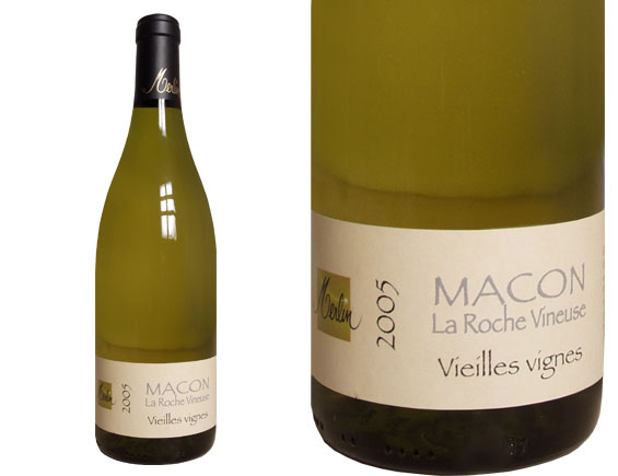 DOMAINE MERLIN MACON LA ROCHE VINEUSE cuvée VV blanc 2005