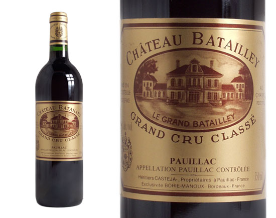 CHÂTEAU BATAILLEY rouge 2000 