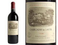 CARRUADES DE LAFITE rouge 1995, Second Vin du Château Lafite-Rothschild