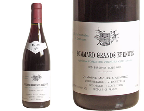 DOMAINE MICHEL GAUNOUX POMMARD GRAND EPENOTS 1999 rouge