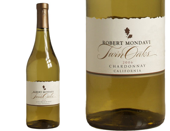 Robert Mondavi Winery Twin Oaks Chardonnay 2006