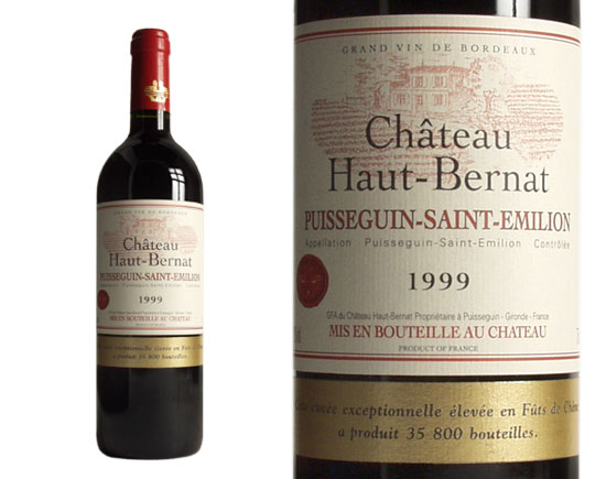 CHÂTEAU HAUT-BERNAT  rouge 1999